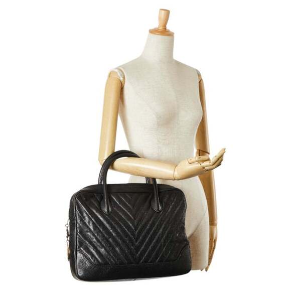 CHANEL Black Caviar Leather Bag - Picture 13 of 13